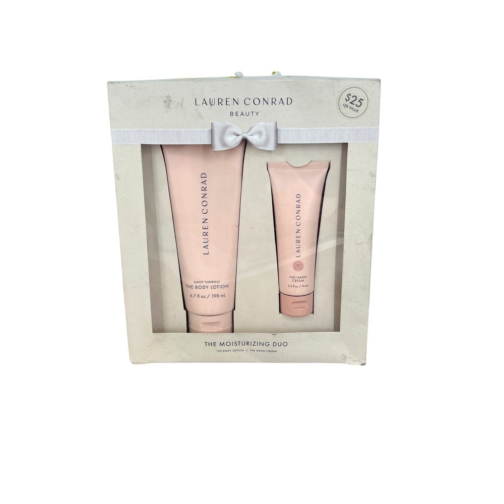 Lauren Conrad Beauty Moisturizing Duo Body Lotion Hand Cream‎ Sweet Tuberose